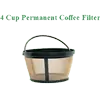 4-Cup Basket Style Permanent Coffee Filter fits Mr Coffee 4 Cup Coffeemakers 