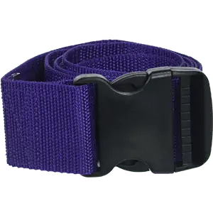 Prestige-Medical-Nylon-Gait-Transfer-Belt-with-Plastic-Buckle,-Purple