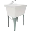 LDR-040-6000-Complete-19-Gallon-Laundry-Utility-Tub-with-Pull-Out-Faucet