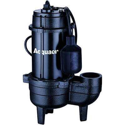 Acquaer ½ HP Durable Cast iron Sewage pump