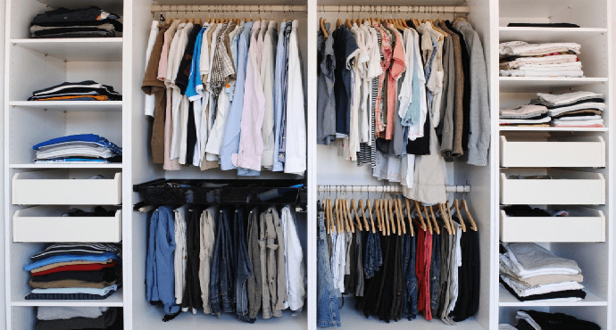 Increase on the closet space