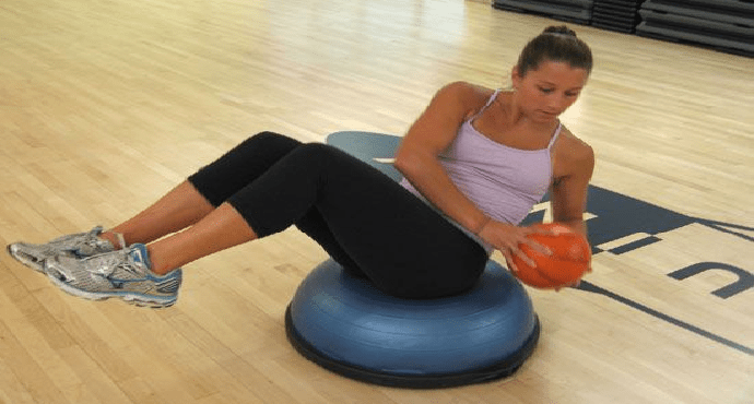Seated oblique twist