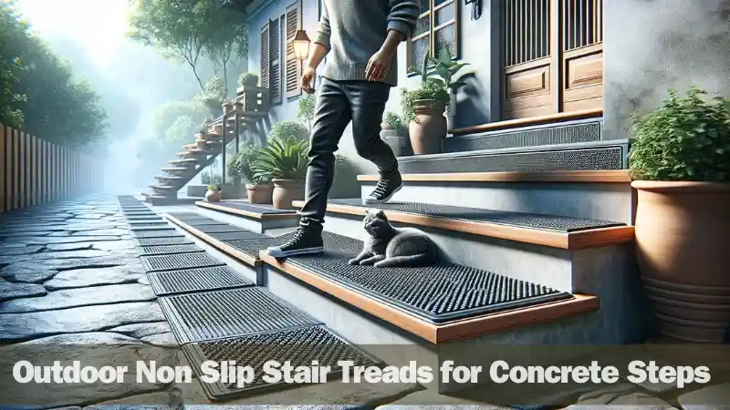 Outdoor Non Slip Stair Treads for Concrete Steps